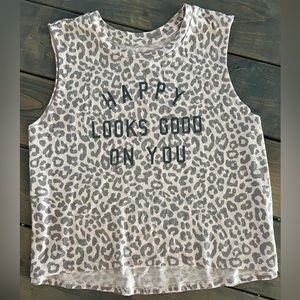 Activewear Crop Top Size M